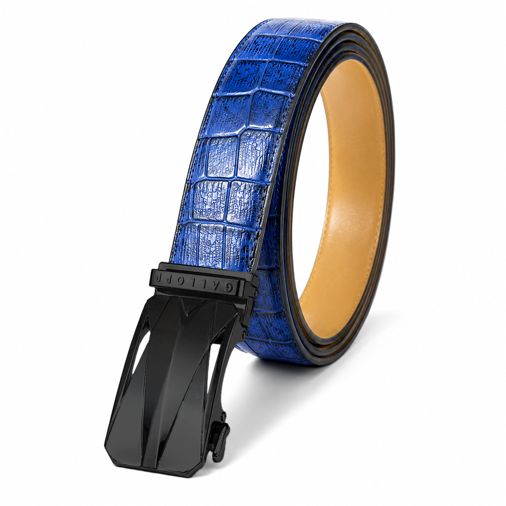 Men's Croc Belt - Royal Blue