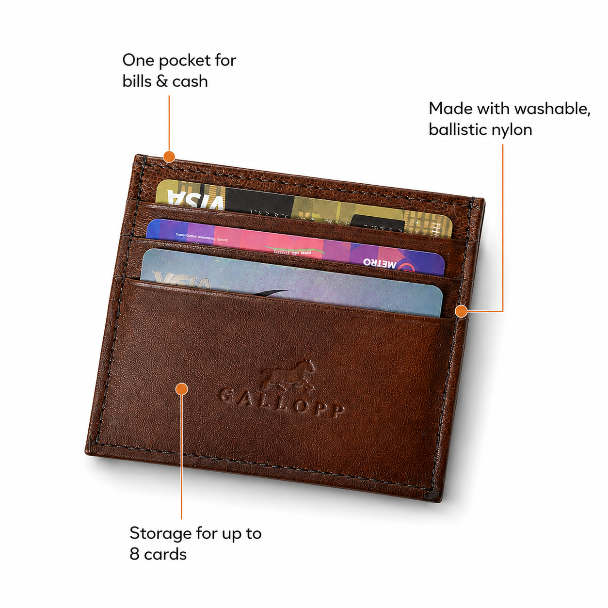 Men's Genuine Leather Card Holder
