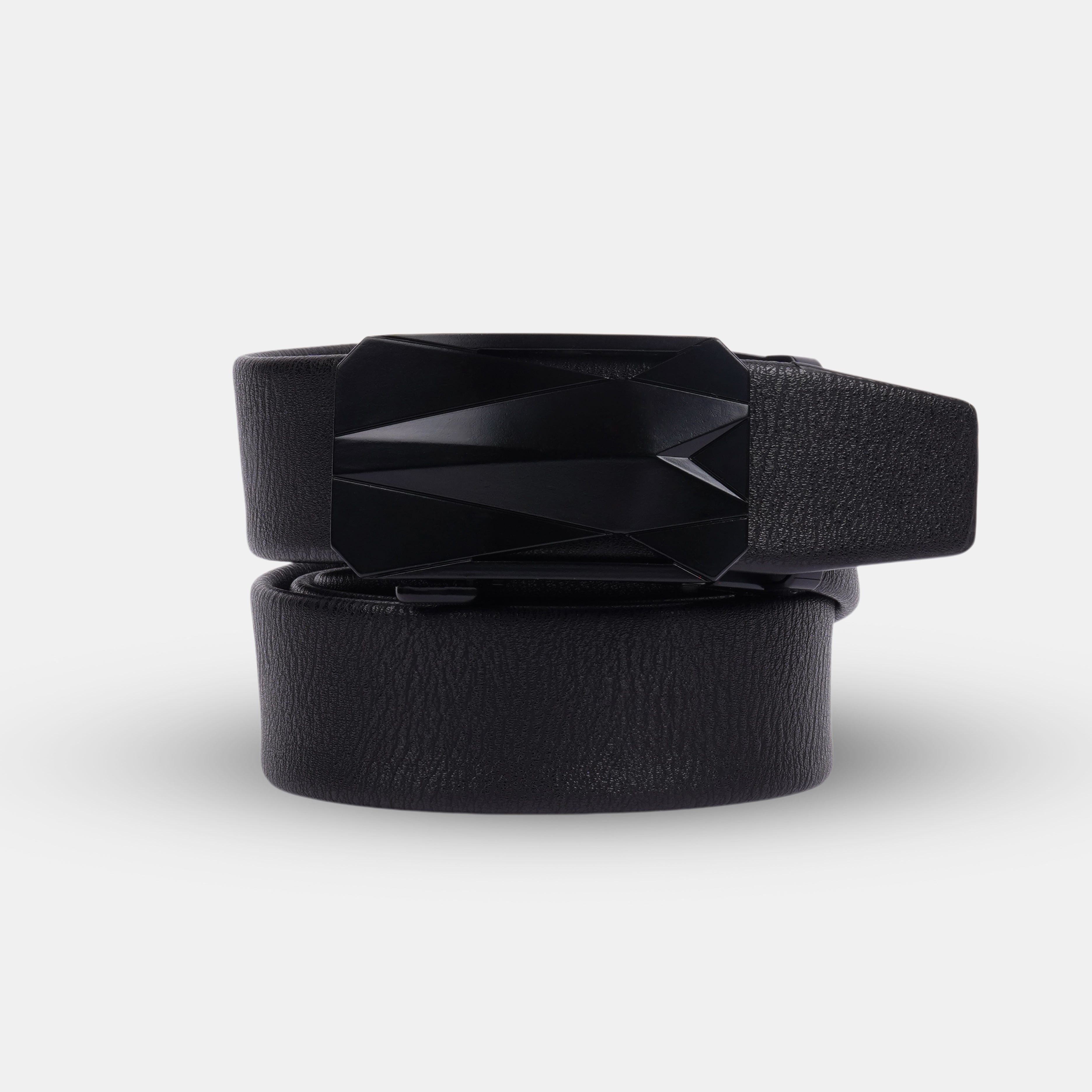 GALLOPP BURLEY Belts For Men Leather Original (Adjustable Fits Up to 44 Inch Waist) Ratchet Straps, Unique Magnetic Auto-lock Buckle Branded Belts For Men Leather Original with PVD coating for anti scratch